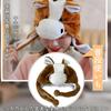 Luvian 2026 Limited Edition Horse Winter Animal Horse 2026 Year of the Christmas Perfect for New Kids and Cold New Gift Headgear, Hat, Cap, Kigurumi,