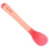 Temperature Sensing Spoons Forks Soft Baby Feeding Spoon GumFriendly Training Fork(Spoon )