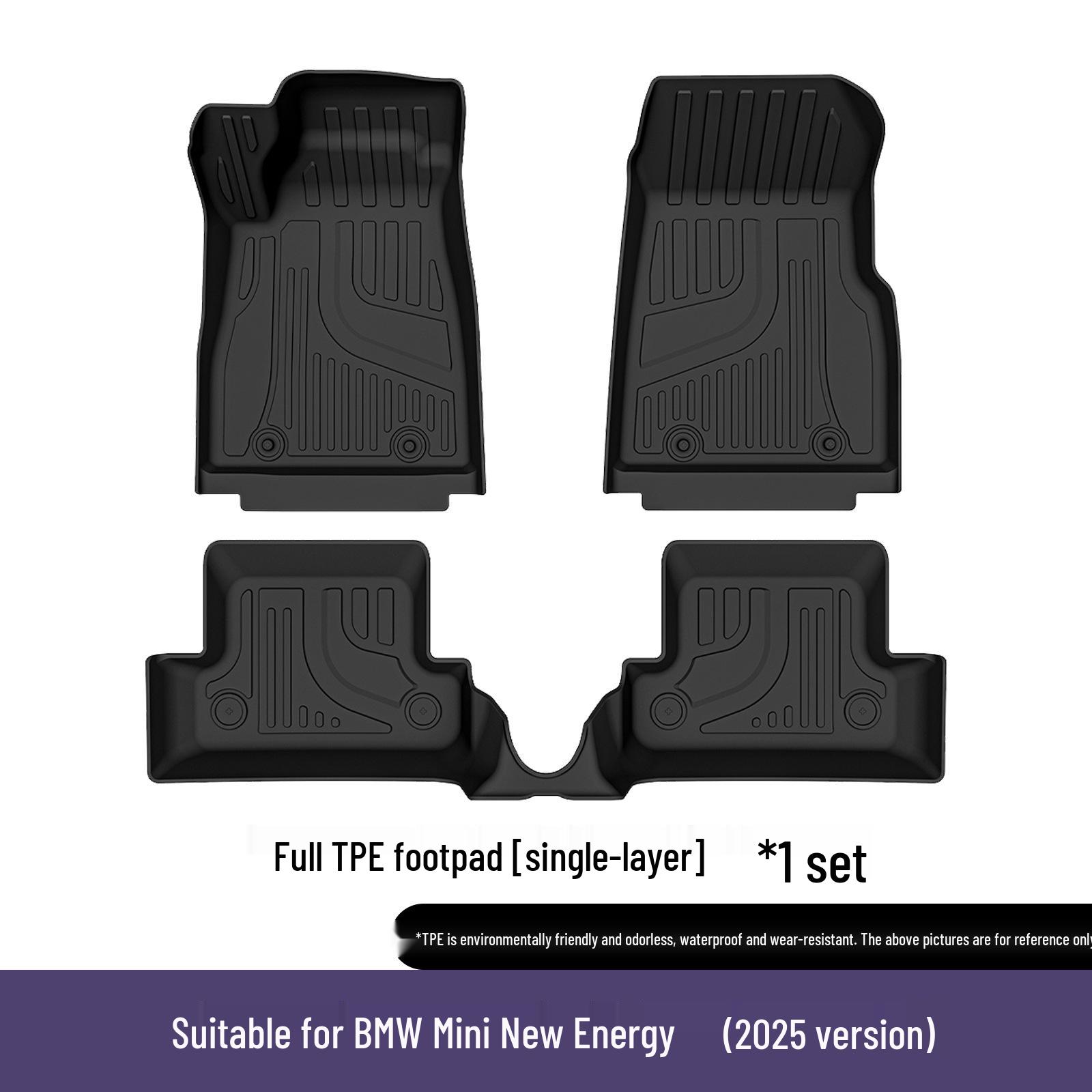 

BMW Mini TPE Custom Car Floor Mats - Eco-Friendly and Premium Quality