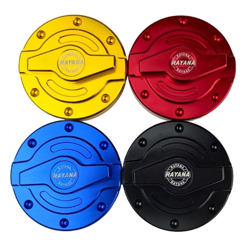 Motorcycle Aluminum Fuel Tank Caps Replacement Gas Fuel Tanks Cover Caps with Rapid Locking Motorbike Accessories