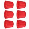 6PCS 4.7 Inch Height Lamp Cover Fabric Small Lamp Shades Unique Chandelier Lamp Shades  Indoor Lamp