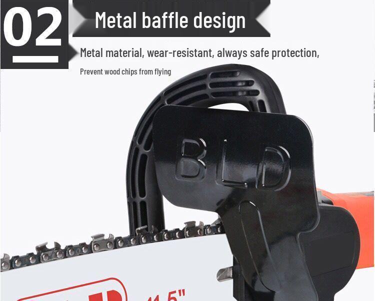 **Electric Chainsaw Attachment for Angle Grinders – Auto-Oiling Wood Splitting & Polishing Tool**