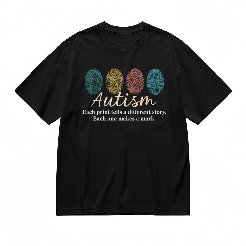 

Women s Fashion Classic T-Shirt Colorful Prints Diversity Message Design Tee M