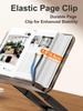 Tounee Book Extendable Book Holder Height Drawer Ergonomic Book Stand with Extendable Page Fits All Books Stand, Stand, Adjustable, Design, Clips,