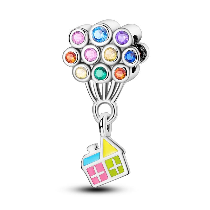 Přívěsky do letadla Fit Módní originální náramky 925 Stříbro Letadla Cestovní Korálky Kamera Zavazadla Pas DIY Přívěsek Šperky Dárek