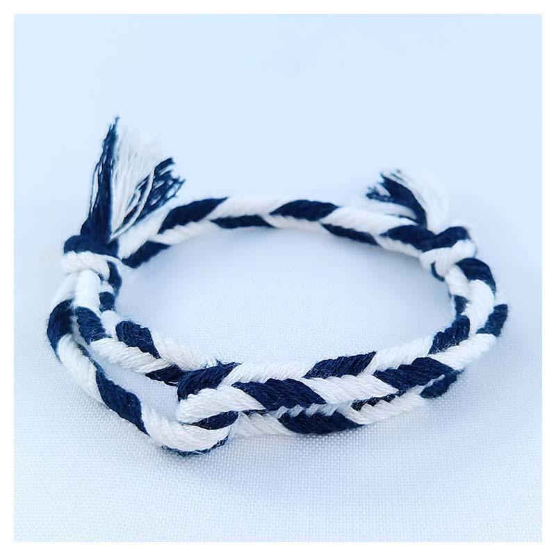 Korean-Japanese Style Handmade Two-Color Bracelet K400