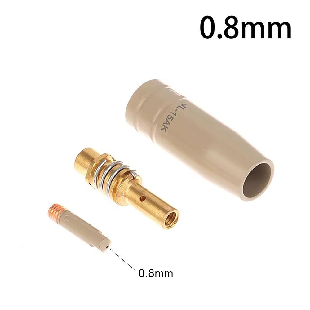 3Pcs/Set 0.8/1.0/1.2mm 15AK Welding Torch Nozzle  for 15AK MIG MAG Welding Torch