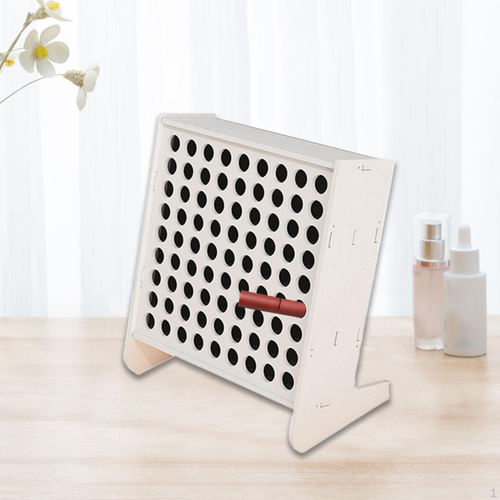 

Художественный маркер-органайзер, подставка с несколькими слотами, настольная стойка для хранения рукоделия, кисти для рисования 81 Holes