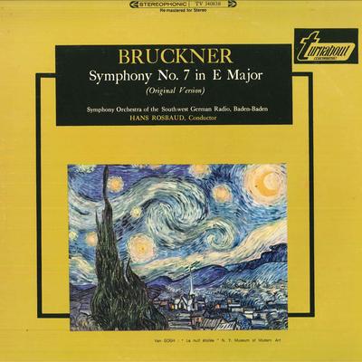LP Record HANS ROSBAUD, SYMPHONY ORCHESTRA OF - Bruckner Symphony No.7 In E Major TV34083S TURNABOUT UK Classical Used