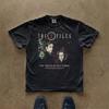 The X-Files Retro Graphic T-shirt Sci-Fi Horror Vintage Graphic Short Sleeve Men's T-shirts for Summer Unisex All-Season