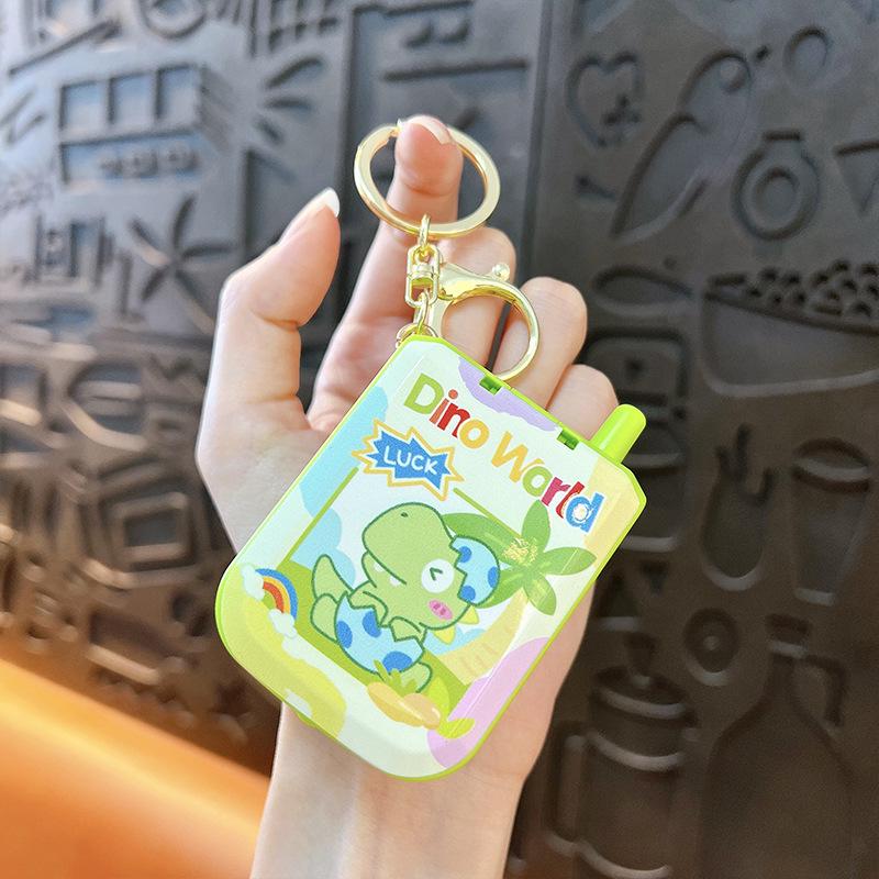 Creative Multifunctional Keychain Microphone - Cute Bag Accessory & Student Toy Pendant Gift