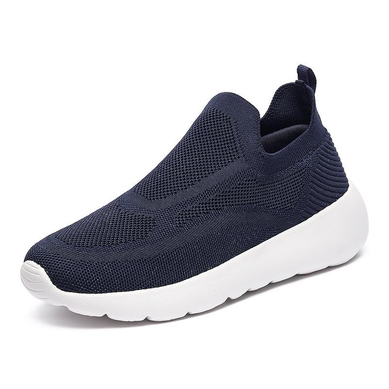 New Fly-woven Casual Sports Shoes for Men and Women, Breathable Cushioning Shoes, Running Shoes, Couple Walking Shoes