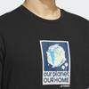 Adidas Outdoor Printed Sports Crew Neck Short Sleeve T-Shirt Men T-Shirts Black IX0114