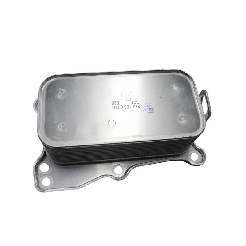 ZOOMKEY Engine Oil Cooler Fits For Mercedes Benz E350 ML350 CLK350 2005-2013 2721880001 272 188 00 01, CLC13000S, SK90783