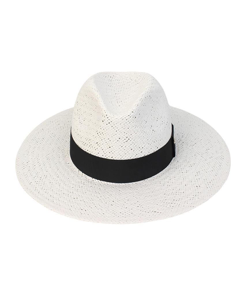 Yunibeosyeolkemiseuteuli Swing Bk Line White Fedora Summer Fedora