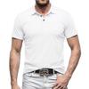 Summer New Style Lapel Daily Casual POLO Shirt Fashionable Men's Solid Color Short-sleeved T-shirt