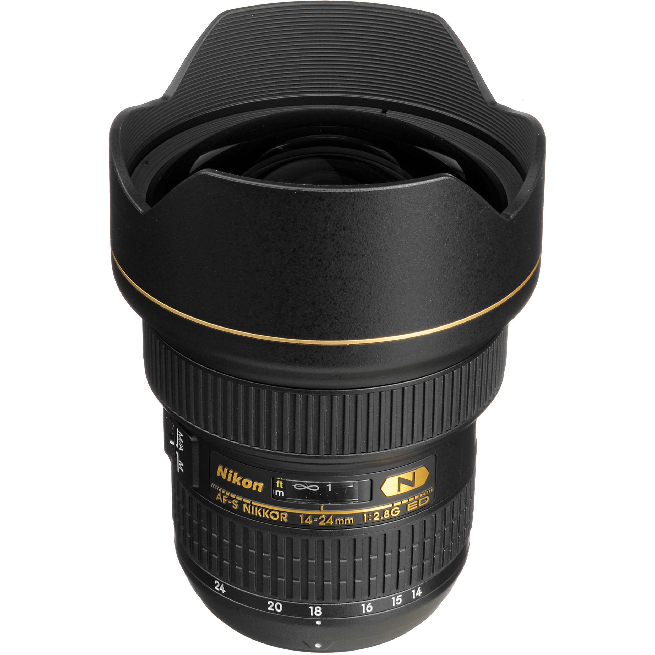 

Nikon NIKKOR ED Ultra Zoom Compatible AF-S 14-24mm f/2.8G Wide-Angle Lens, Full-Frame