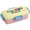 Skater Bento Box, 530ml, Antibacterial, Snoopy, Peanuts Colors, Soft Filling, Dome-Shaped Lid, Made In Japan, PFLB6AG-A