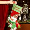 Santa Claus Xmas Tree Hanging Decoration Large Capacity Candy Bag Christmas Stockings  New Year