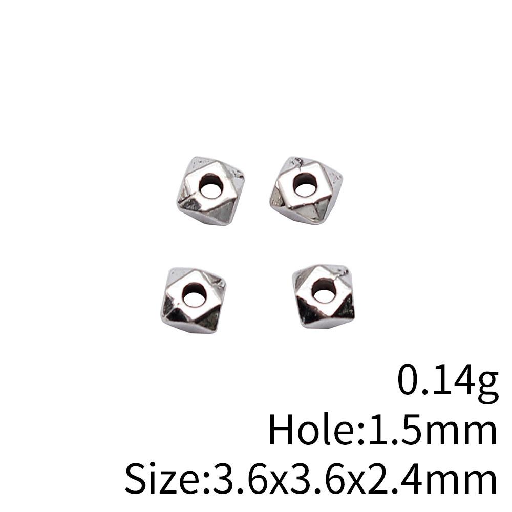 New Year's Day Jewelry Findings Small Torus Spacer Beads Accessories Parts Backpack Accessories