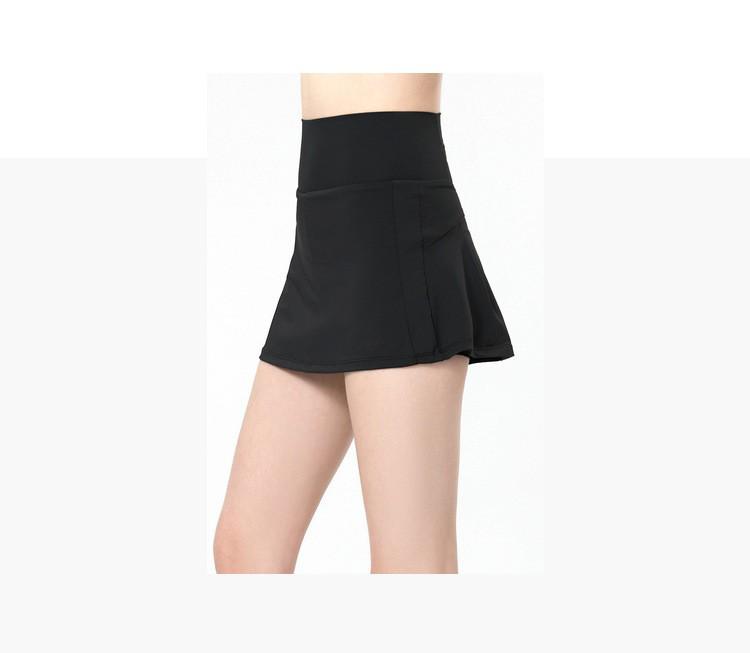 Women's Quick-Dry Pleated Sports Skirt for Running, Tennis, Golf, Fitness, & Yoga