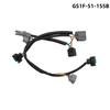 Front Headlight Socket Harness for Mazda 6 GH 2007 2010 OEM GS1F51155B Replacement Part for Reliable Headlight Connection