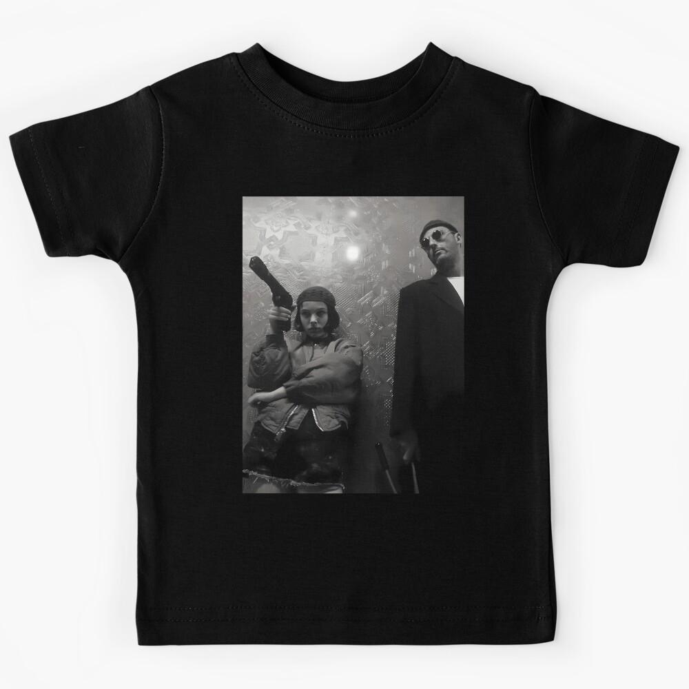 Leon the professional midcentury retro movie poster Kids T-Shirt 120