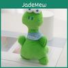 Niedlicher Dinosaurier-Plüschschlüsselanhänger mit großen Augen Entzückendes Stofftier-Taschenanhänger