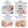 Portable Electric Feet Callus Remover Electric Callus Remover Kit  for Smooth and Soft Feet