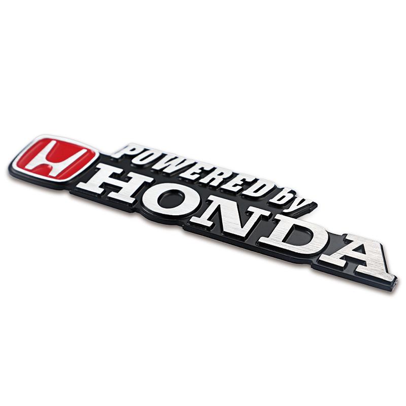 3D Metal Stickers H Logo Car Trunk Badge Emblem For Honda Pilot Odyssey Insight Jazz Accord City Civci CRV FIT HRV Car Styling XI6