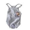Striped Pet Physiological Overalls - Dog Menstrual and Sanitary Pants for Puppies