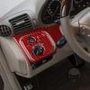 Panel Deski Rozdzielczej po Stronie Kierowcy Osłona Kontroli Natężenia Światła Naklejka z Prawdziwego Włókna Węglowego Dla Mercedes-Benz Klasy C W203