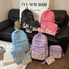 Women large-capacity three-piece backpack girl college students school bag