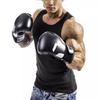 Vestă de fitness cu uscare rapidă de vară pentru bărbați – Cămașă sport fără mâneci, de culoare uni, marca de modă americană