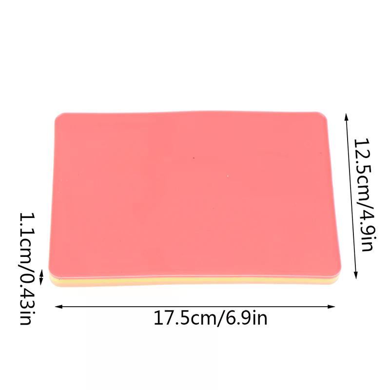 Reusable Surgical Medical Practice Traumatic Simulation Wounds Training Teaching Model - Suture Kit Pad