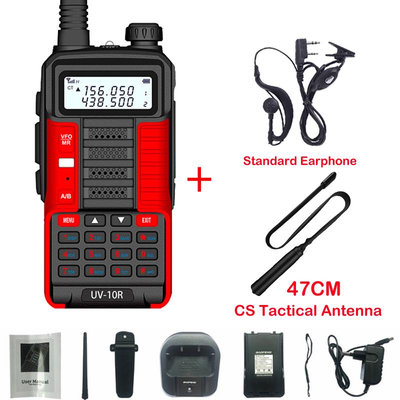 BAOFENG UV10R V2 10W Powerful 50KM Wireless Long Range Walkie Talkie Channel Update from UV-5R UV5R Ham Two Way Radio