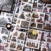 Mitternachts Gothic Party Stickerbuch: 4 Stile für Notizbücher & Dekoration