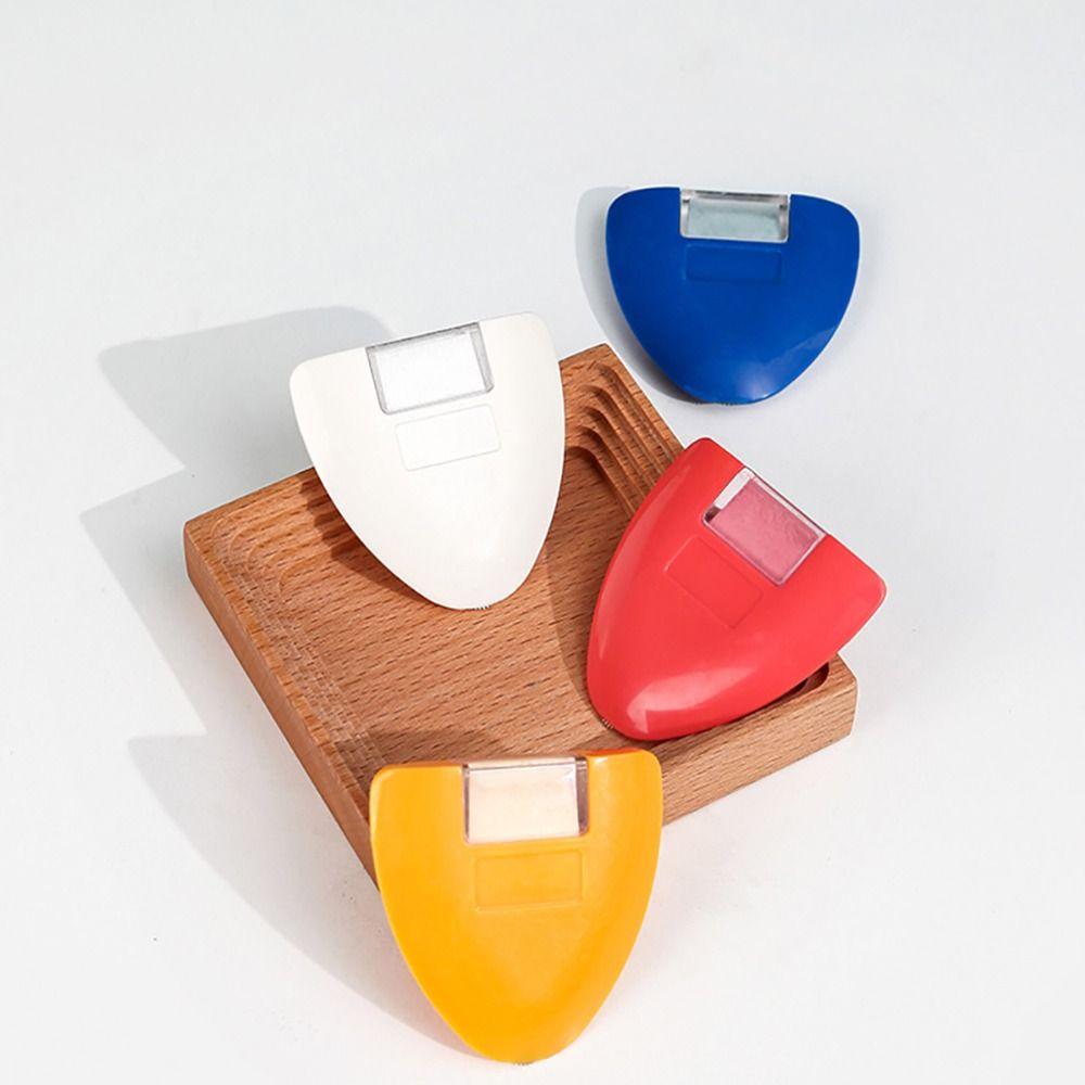 Nuova Rotella di Gesso Triangolare in Plastica Rimovibile Fai da Te Segnatura Rotella di Gesso Mini Gesso da Sarto Strumento da Cucito