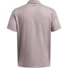 Under Armour Tour Tips Golf Solid Color Short Sleeve Polo Shirt Men Tops Fatty-Carp-Gray 1385128-015