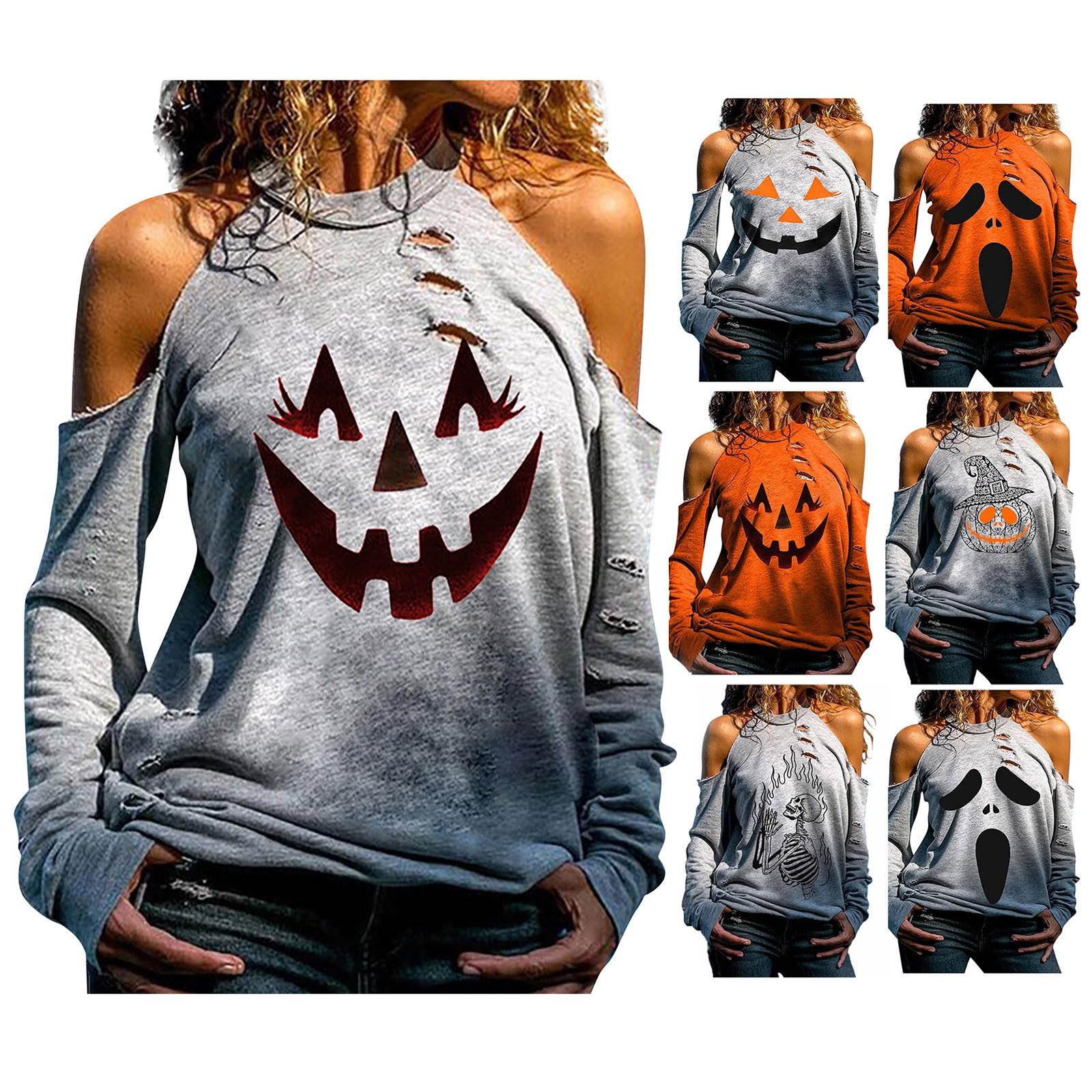 

Жен. Сплошной цвет С открытыми плечами С рваными отверстиями Повседневная С принтом Длинные рукава