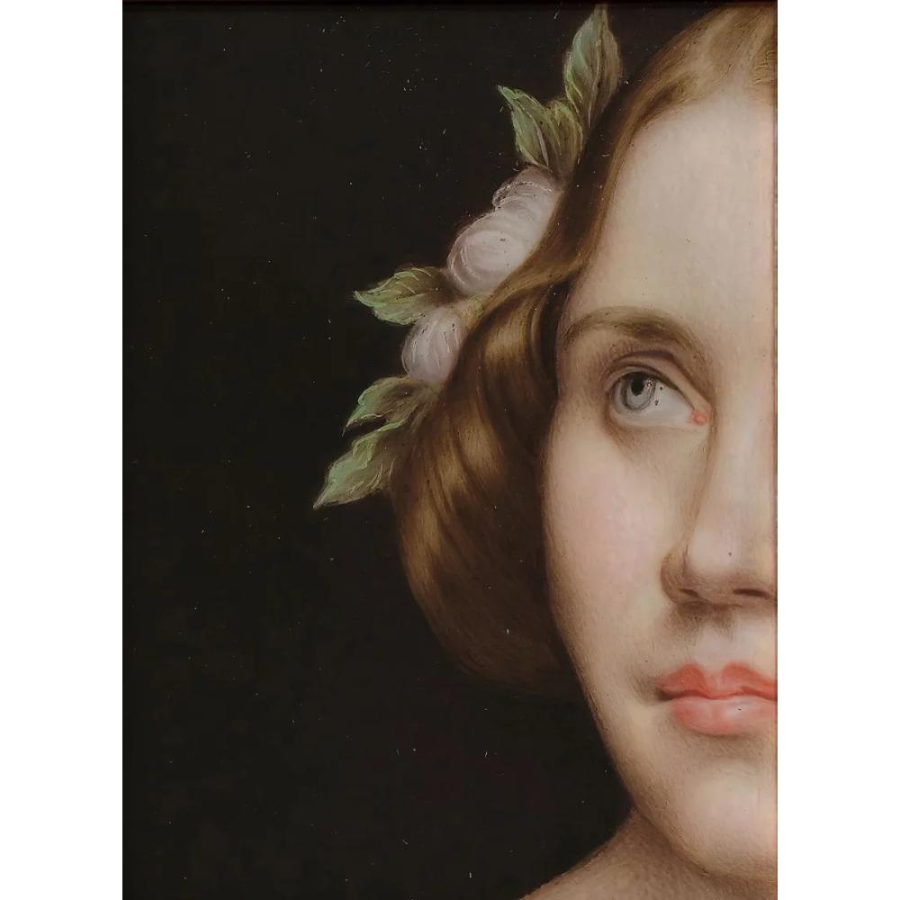 Eclectic Alter Portrait Renaissance Baroque Feminine Woman Poster Print Wall Art Pictures Canvas Painting Room Home Decor Gift