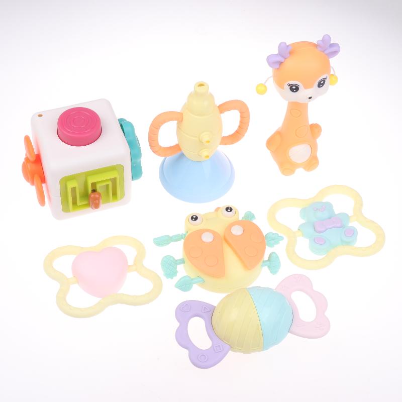Baby Kieteltjes Speelgoed Voor Baby's 0-12 Maanden, Handmatig Gedraaide Kieteltjes Stokjes Miaojia Rammelaar Voor Pasgeborenen 0+ / Speelgoed Voor Pasgeborenen