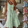 BITCED Fashion Summer Spring Sleeveless V-Neck Casual Dresses