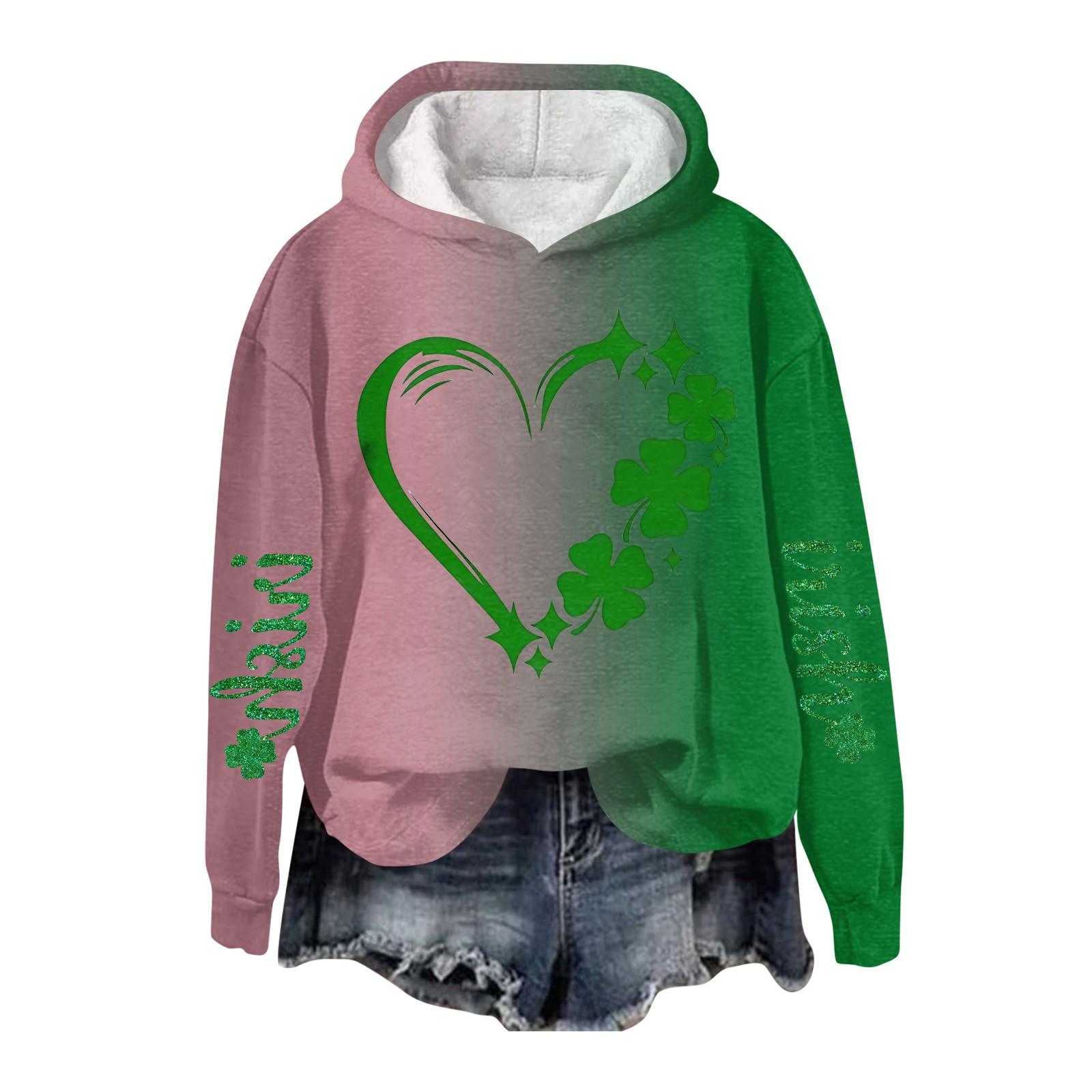 

Женская мода повседневная толстовка с узором повседневная толстовка с длинным рукавом с принтом S