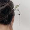 Chinese Style Geometry Hair Clip Tassel Hanfu Hair Stick Vintage Butterfly Hair Stick  Ladies