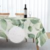 Table Cloth Floral Leaves Palm Leaves Printing Rectangular Tablecloths For Table Party Decoration Dining Tablescover Manteles