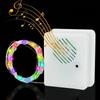 Sensor Sound Christmas Music Speaker With Led String Decorative Lights For Party