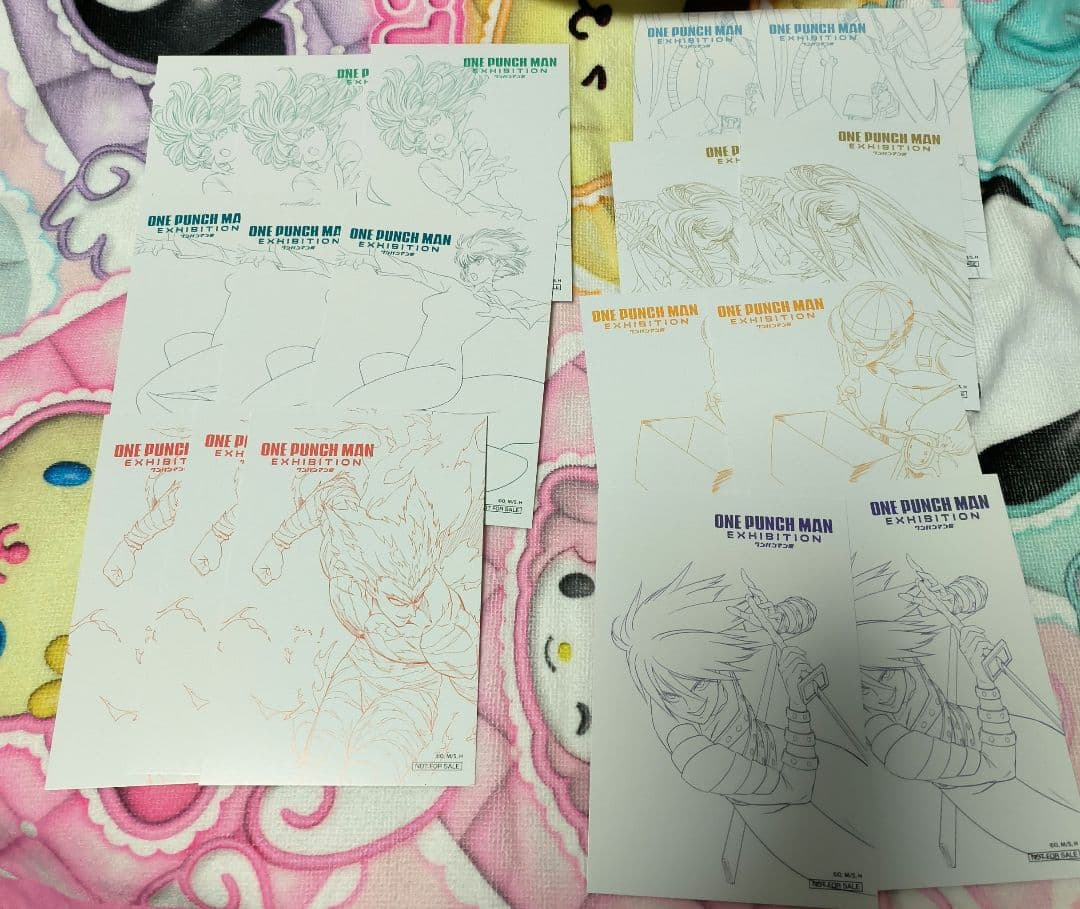 [USED] One-Punch Man Bromide (17 pieces)
