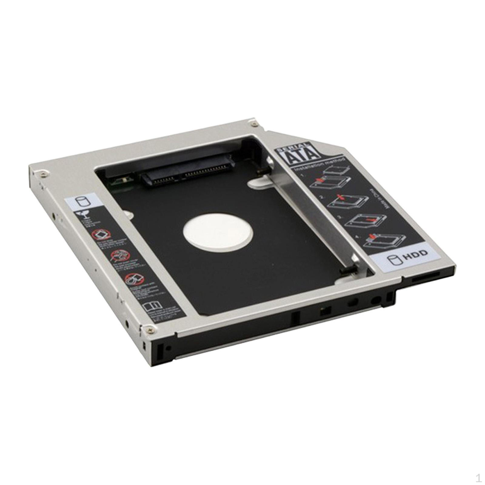 

Box Adapter Tray,Box Case,Universal Laptop Accessories,SSD Disk Holder Enclosures for Mechanical 12.6cmx12.7cmx1.27cm