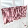 2x Elegant Lace Window Curtain Valance Treatments